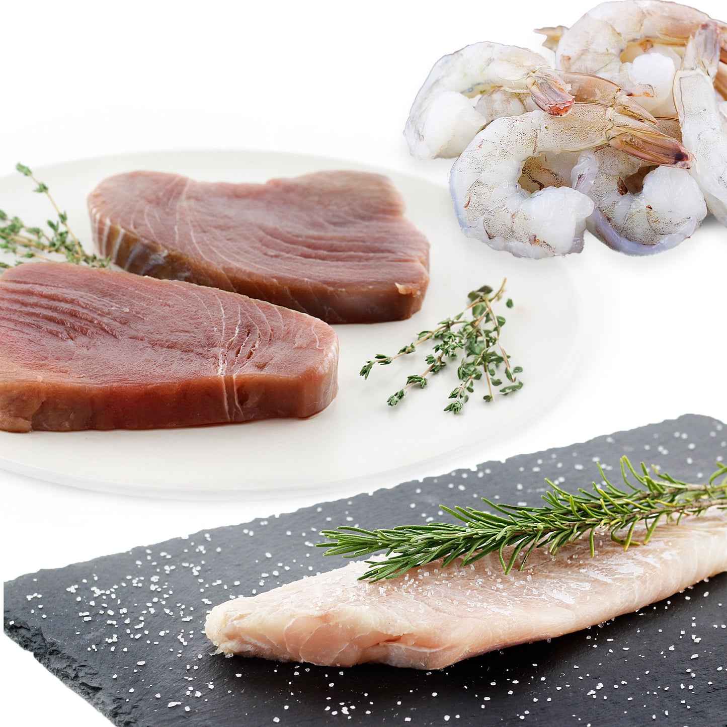 Combo Triple Ola de Sabor (camarón blanco + atún + corvina)