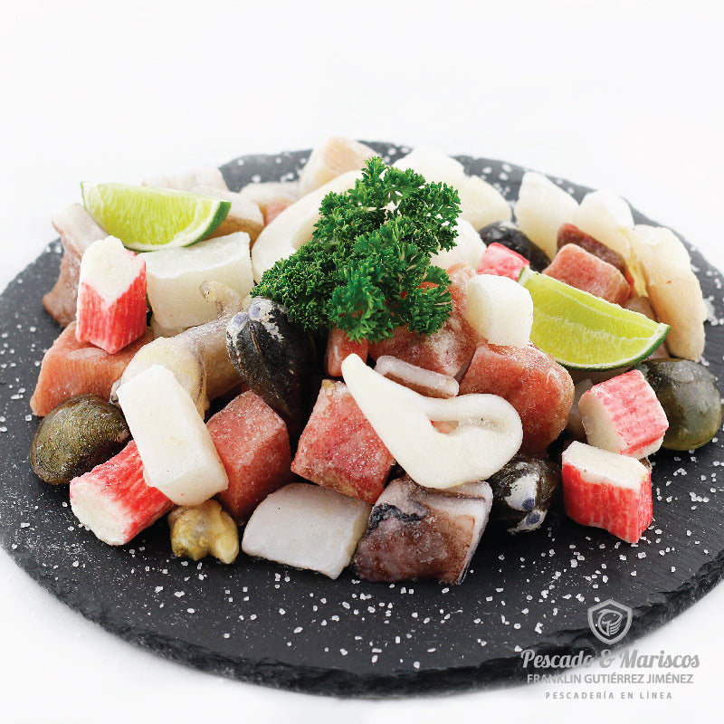 Combo Mar y Sabores (camarón blanco + congrio + mariscada)