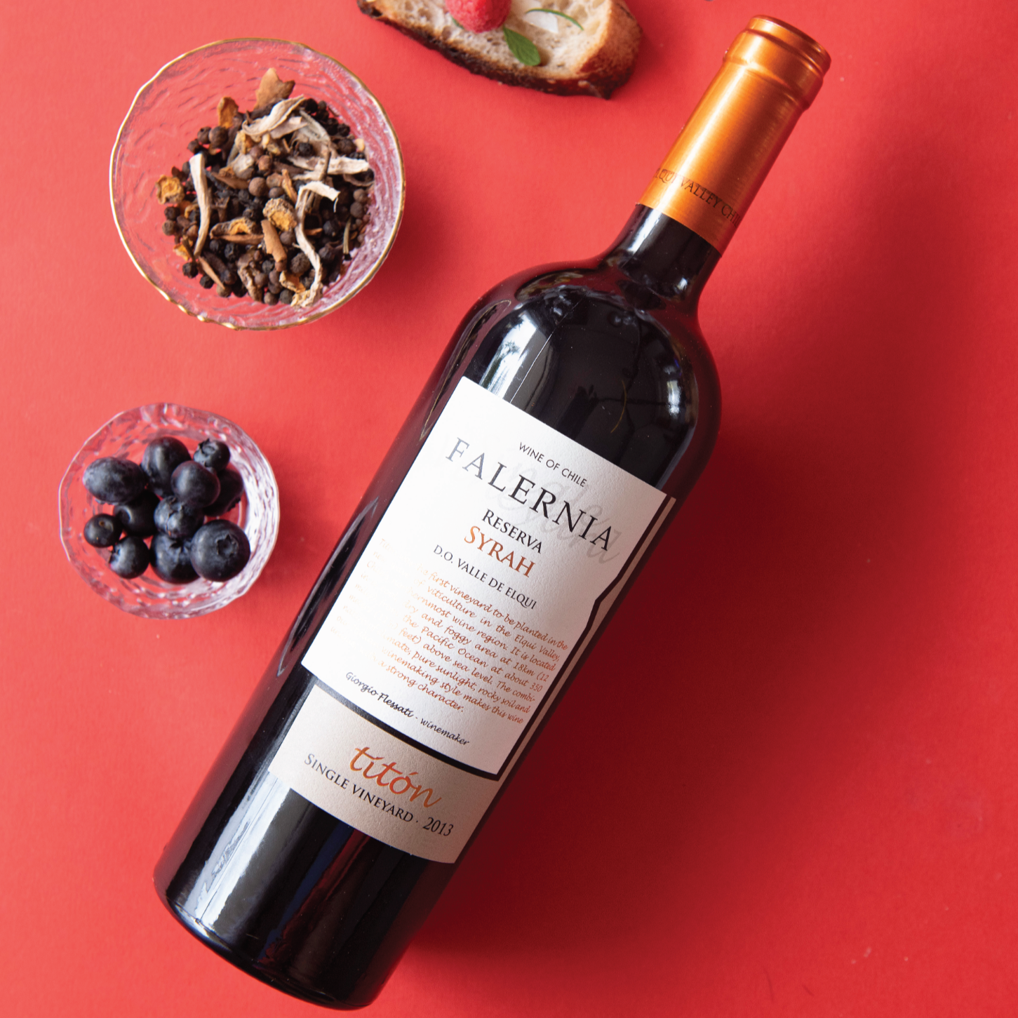 Falernia Reserva Syrah Titón Single Vineyard